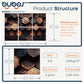 BUBOS 6 Pack Self-Adhesive Acoustic Wall Panel,70.8" x 47.2" Sound Panels Noise Reducing for Wall,Decorative Acoustic Panel Sound Absorbing,Sound Proofing Panel for Studio, Home,Office,Timber Code
